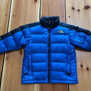 The north face puffy down coat